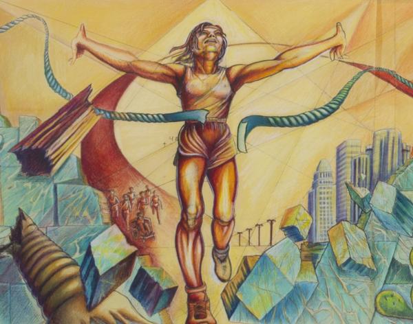 LA5K — SPARC mural