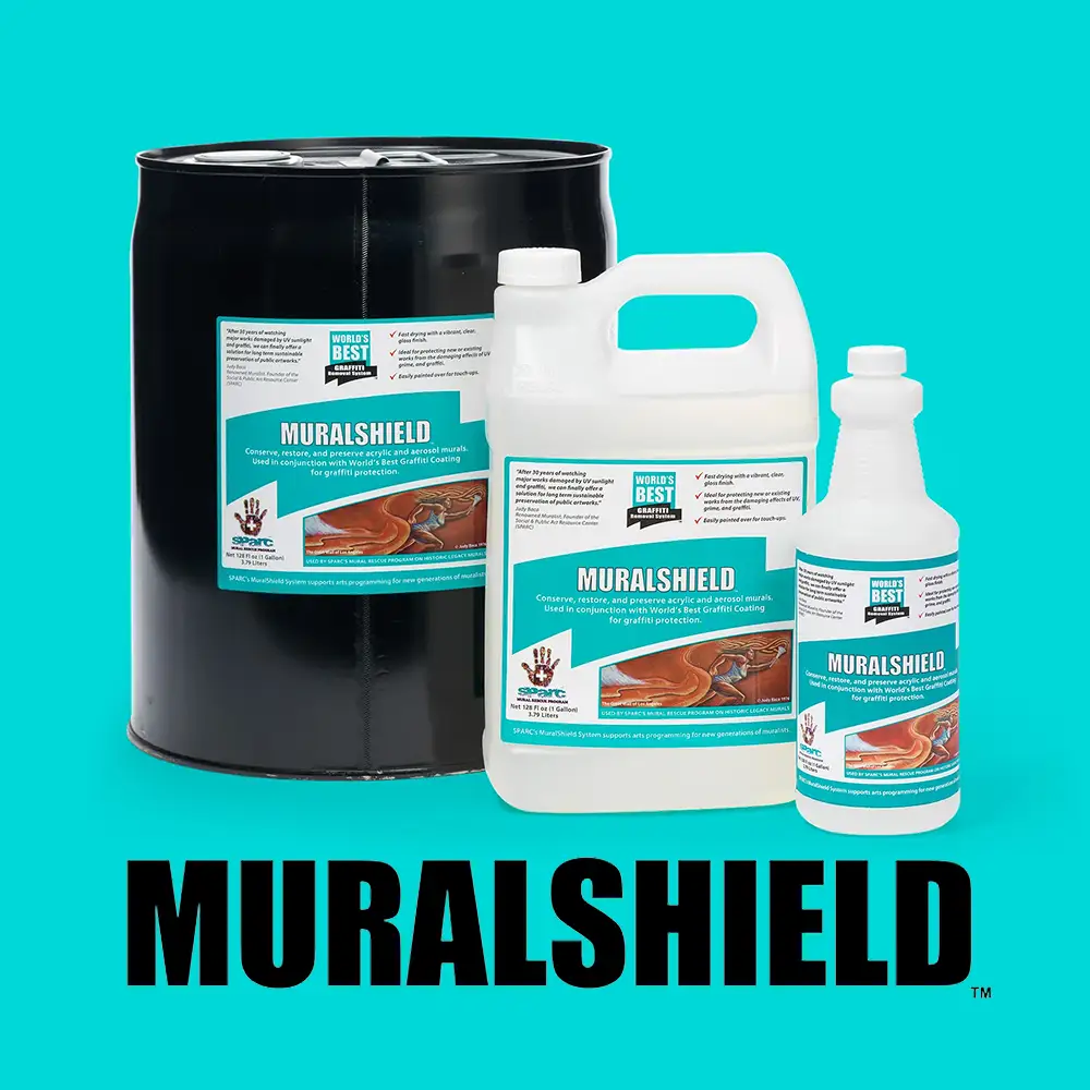 MuralShield graffiti-removal system